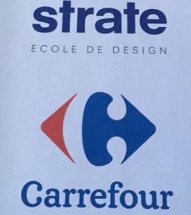 Strate et Carrefour became partners